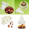 Easy Demold Spices and Nut Silicone Molds for Baking Enthusiasts and DIY Designers with Winter Spices Designs