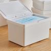 Large Capacity Face Cover Dispenser Box With Cover Desktop Storage Box Plastic Mask Box  Home Use