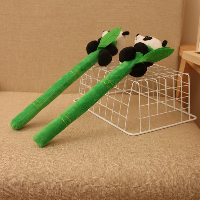Creative and Cute Bamboo Panda Doll Giant Panda Massage Beating Plush Doll Toy Travel Commemoration