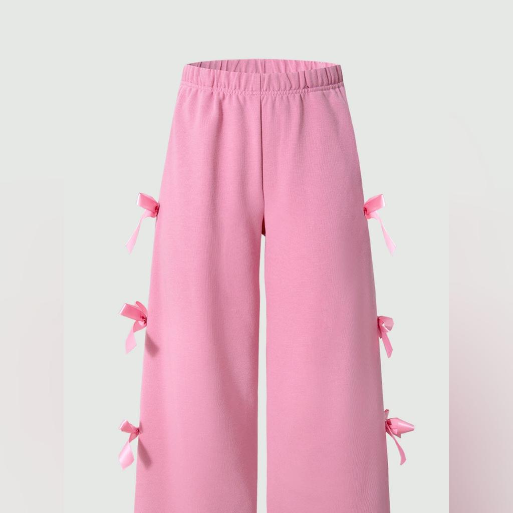 Kids Cartoon Casual Fashion Outfit Set Long Sleeve Top & Pants