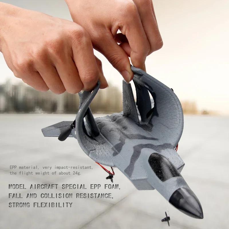 Fx622 2.4G Rc Foam Plane Epp Remote Control Aircraft Fixed-Wing Fighter Model Electric Outdoor Kids Toys Boys Christmas Gifts