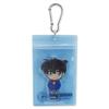Sakamoto Detective Conan Acrylic Keychain with Clear Pass Case Conan 48412601 Clear Blue