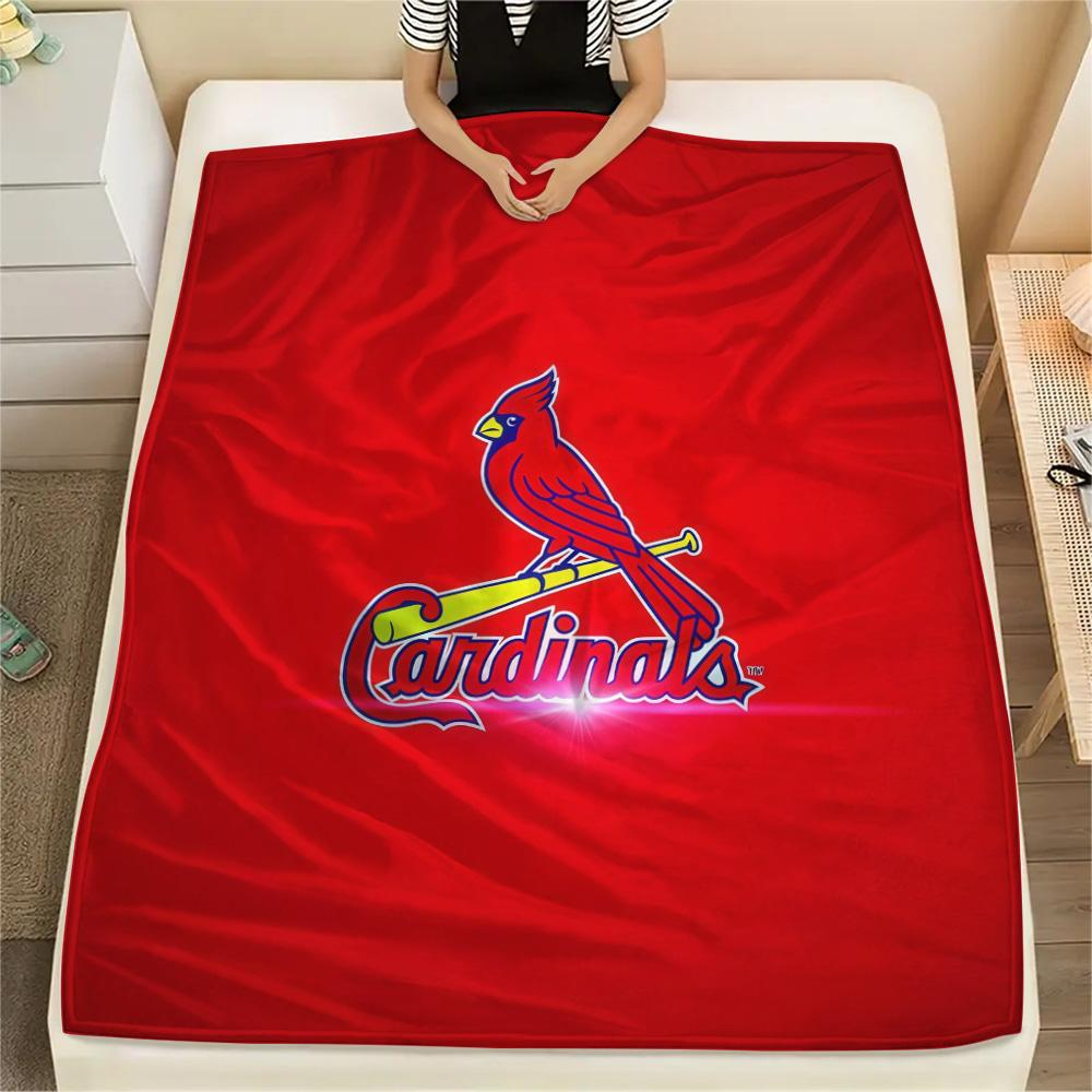 St.Louis Cardinals2 Flannel Blanket, High Quality Comfortable for All Seasons, Home Decor, Warmth and Comfort