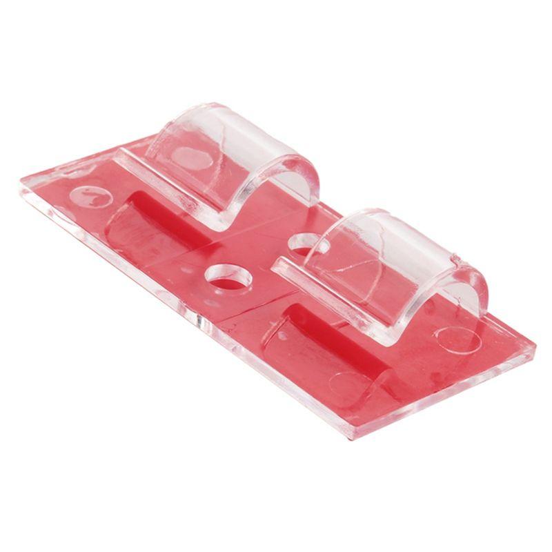 A84E-60 Pcs Hooks For Outdoor String Lights Clips, Waterproof UV-Resistant Clips Durable Clips