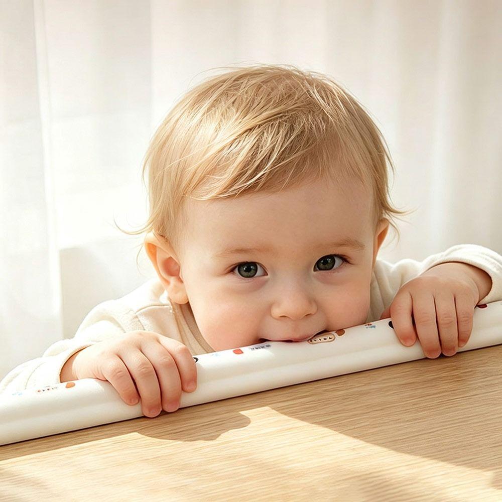 2M Desk Edge Guard Strip Soft Cartoon Table Anti Collision Cushion Thickened Self-Adhesive Wall Corner Protector For Safety