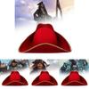Stylish Red Pirate Captain Hat Cosplay Costume Accessory For Halloween Parties And Events