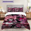 Monster High Fantasy Style Three-piece set (1 * duvet cover + 2 * pillowcase, without core) 2D Flat Bedding set Christmas birthday gift