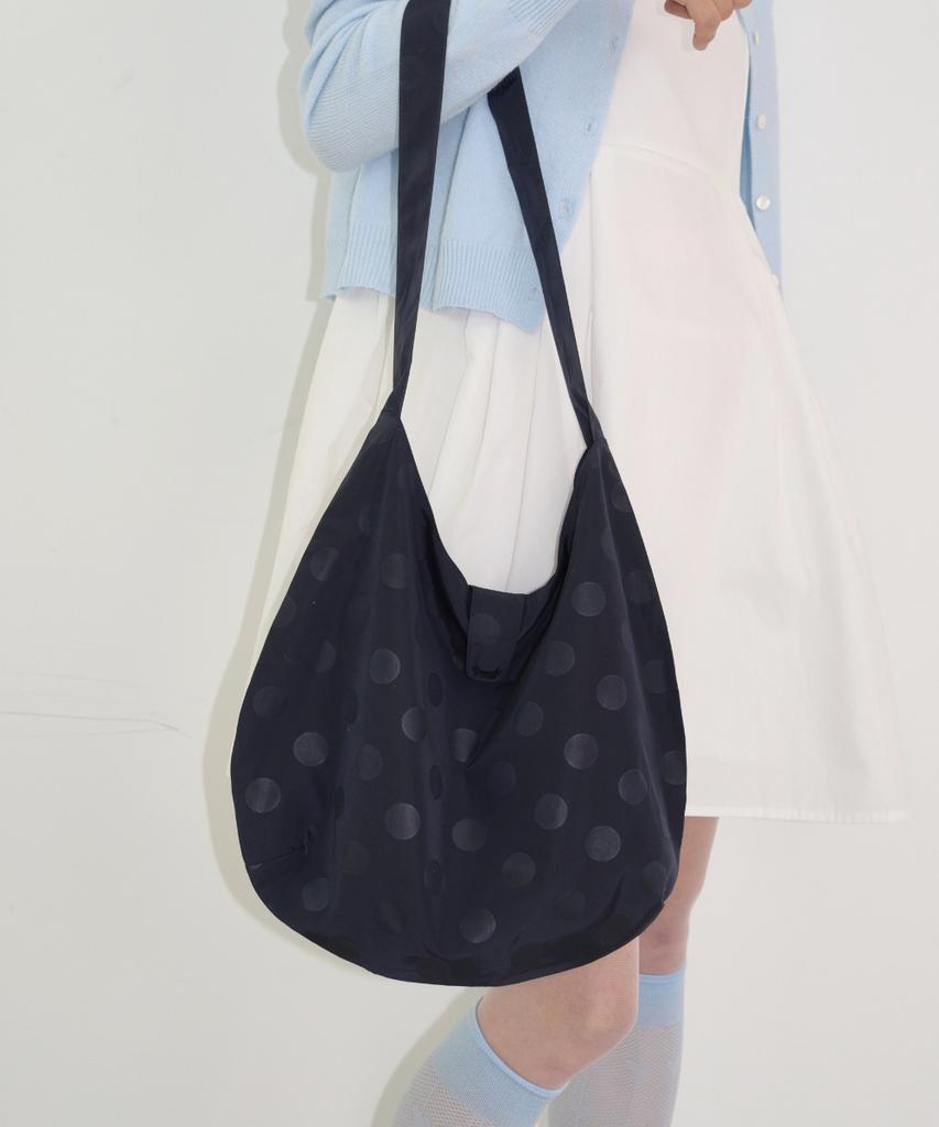 Hori Studio Polka Shoulder Bag (Navy)
