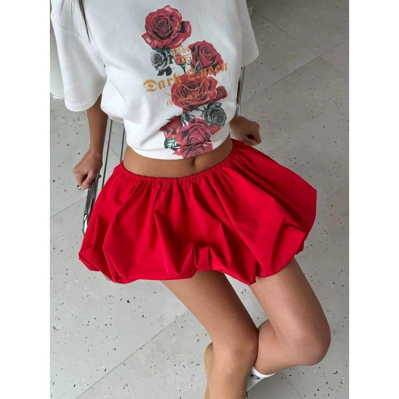 New Fashion T-shirt Fashion New Fashion Casual Loose round Neck Print Letter Cotton T-shirt Top