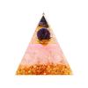Orgonite Crystal Orgone Pyramid Tower Energy Nature Reiki Healing Chakra 6cm x 6cm (26)