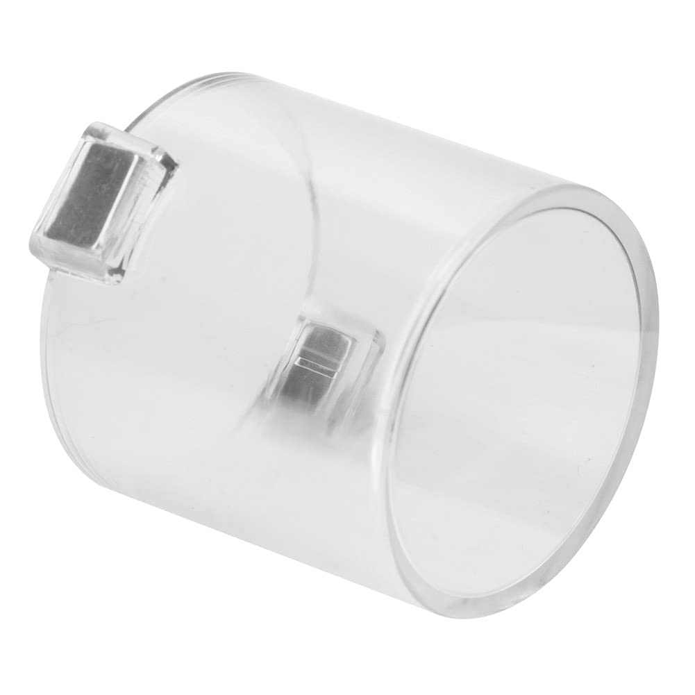 Push Button Switch Magnetic Cover Round Emergency Stop Push Button Switch Protective Cover Transparent Shell Emergency Stop Cover 45mm 1.8in Inner