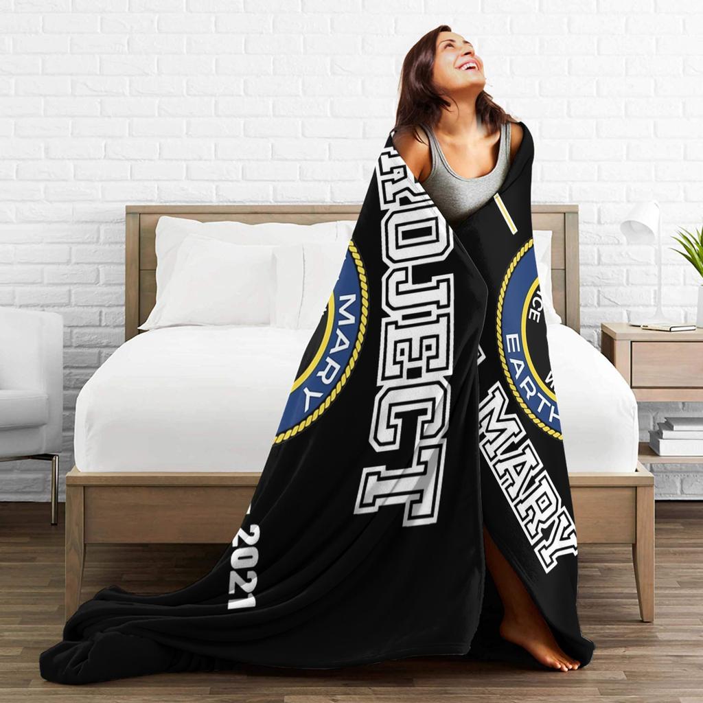 Project Hail Mary Ryland Grace Eridani-Rocky Coral Fleece Plush Throw Fashion Blanket AMAZE Knitted Fashion Blanket Travel Super Soft Portab