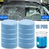10X PCS Автомобільний склоочисник Омивач для скла Auto Solid Cleaning Cleaner Компактні шипучі таблетки Аксесуари для автомобіля для очищення вікон