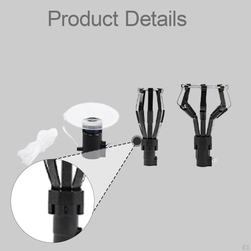 Lightbulb Changer Kit High Reach 3 Piece Set Lamp Changing Multipurpose for