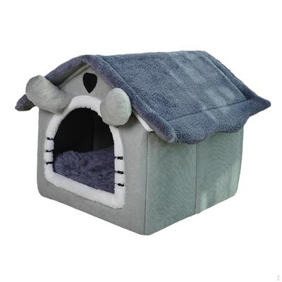 Cat Bed Dog House,Warm,Comfortable,Pet Sleeping Nest,Soft Enclosed Pet Cozy for Kitten