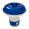4PC Deluxe Large Blue and White Floating Swimming Pool  Dispenser 5 Inch