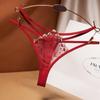 Lace T-Back Panties For Women Sexy Lingerie Seamless Low Waist G-String Female Christmas Underwear