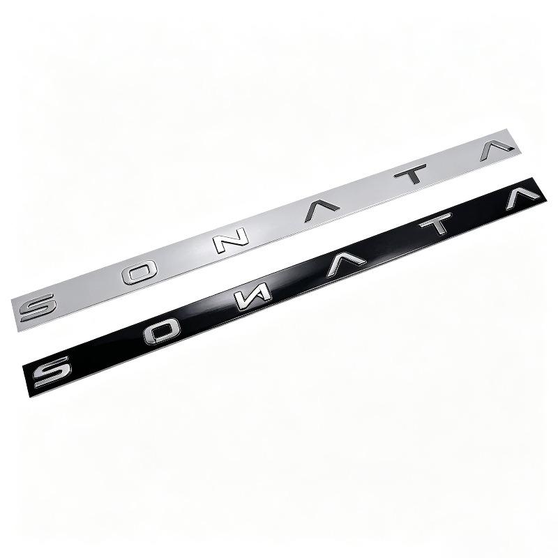 Applicable To the New Sonata Car Logo English SONATA Car Sticker Modified Letter Label, Tail Label Car Label