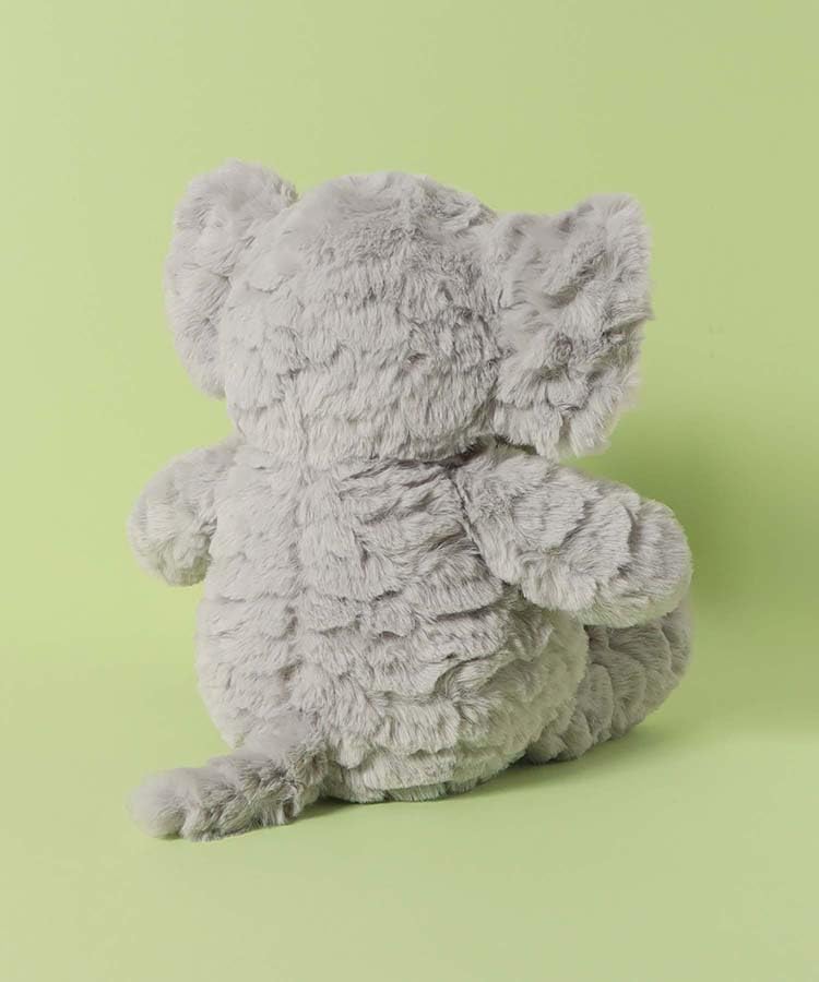 Bleu Bleuet stuffed friends fluffy dog and elephant plush mascots duck, fox, (elephant)