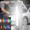 Portable EDC LED Flashlight UV Light Type-C Rechargeable Magnet Torch Work Light with Clip Multifunctional Magnet Lantern