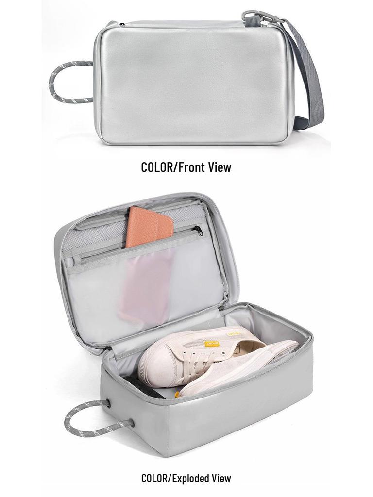 Portable Waterproof Golf & Sports Shoe Bag - Handheld Storage for Sneakers & Basketball Shoes