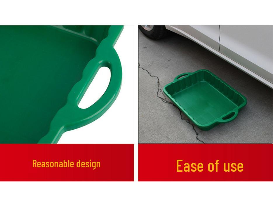 Durable Steel Oil Catch Pan for Auto Repair and Maintenance