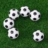 White and Black 32mm Foosball Table Football Replacement Balls (Pack of 6)