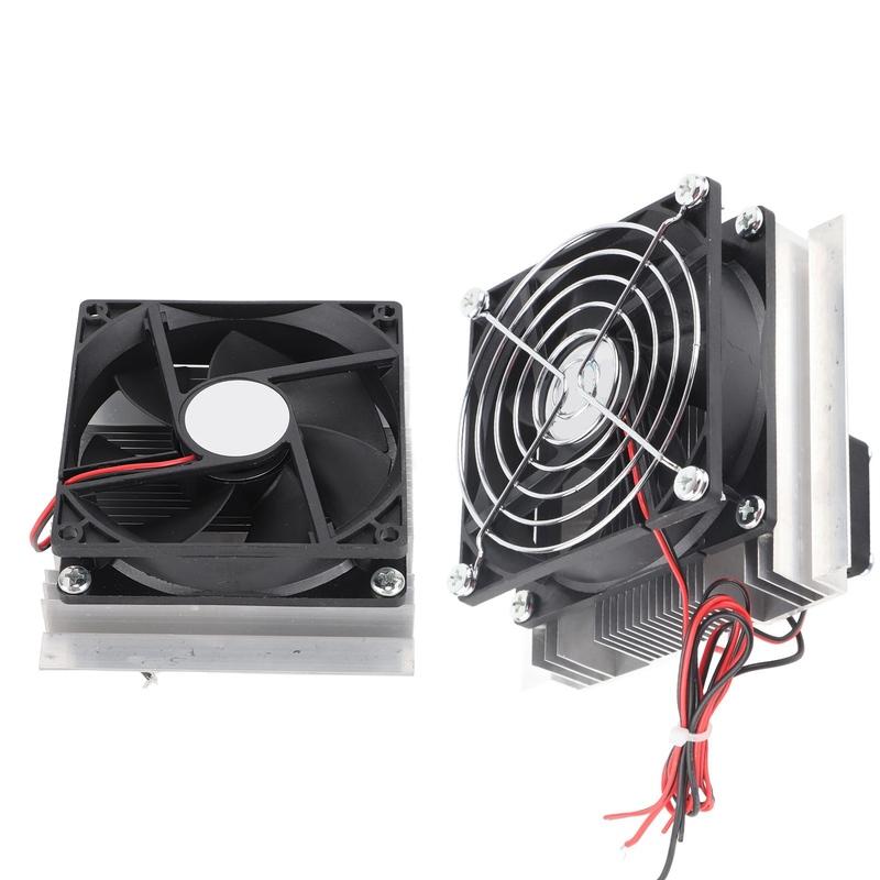 XD‑35 Thermoelectric Peltier Plate Module Cooling System DIY Kit for Small Space Cooling Electrical Equipment Peltier Cooler