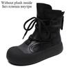 GKTINOO Handmade Retro Roman Ankle Boots For Women Genuine Leather Chunky Platform Back Zipper Comfort Trend Casual Short Boots
