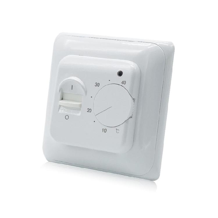 Wall Mounted Heating Controller 5 40℃ Temperature Ranges 16A Output For Electric Floor Systems With LED Display
