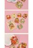 Guochao Zodiac Flower Order Horse Year Metal Refrigerator Magnets - Cultural & Creative Magnetic Stickers Souvenirs for Parties