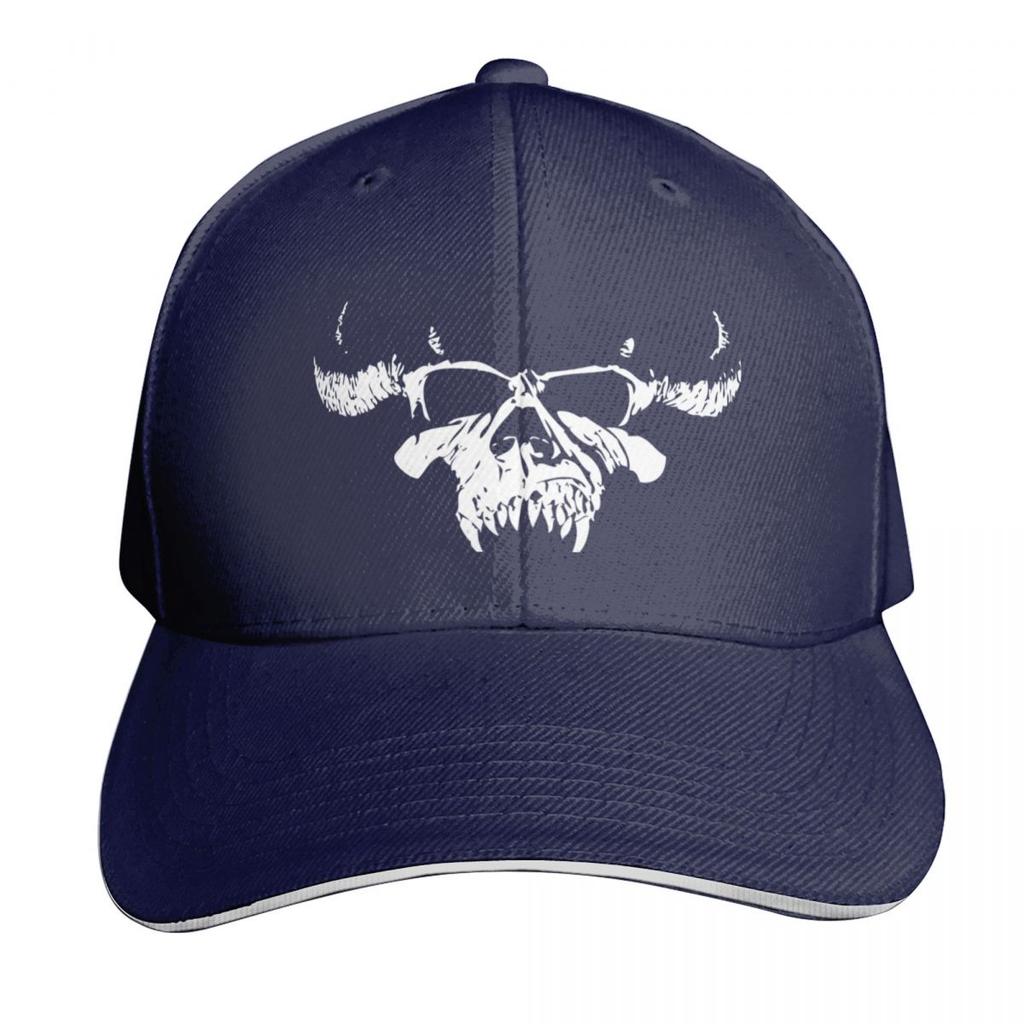 Danzigs Totenkopfkrieger Klassische Baseballkappe Sonnenschutz UPF 50 Atmungsaktives Mesh-Rückenteil Verstellbarer Schnallenverschluss