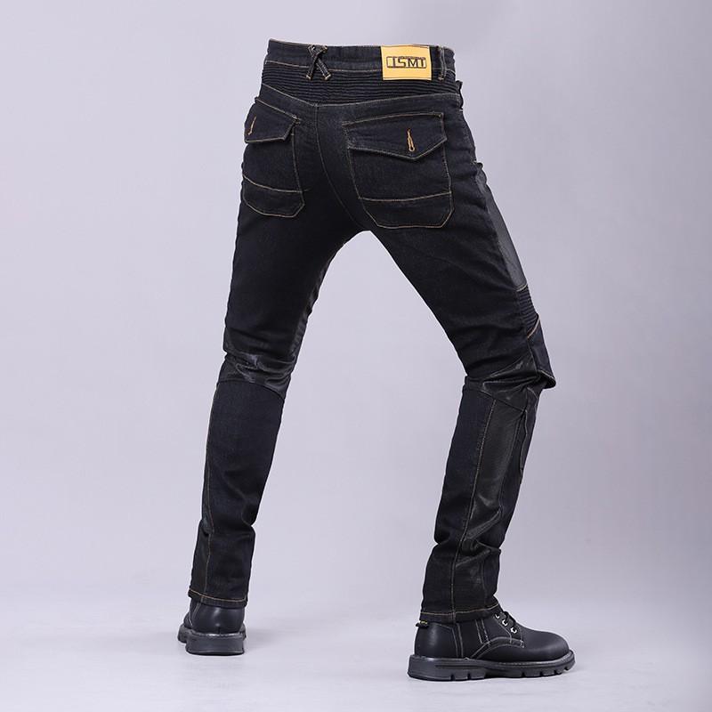 Motorcycle Riding Pants Men Women Breathable Cotton Blend Protective Trousers Road Racing Street Biking