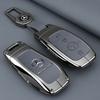 ZJH5   Leather Smart Remote Key Protector Car Key Case Cover For Mercedes Benz A C E S GLC GLE GLB W204 W205 W206 W212 W213 W221 W223