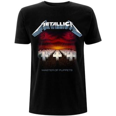 Metallica Camiseta Unissex Adulto Master Of Puppets Tracks Back Print