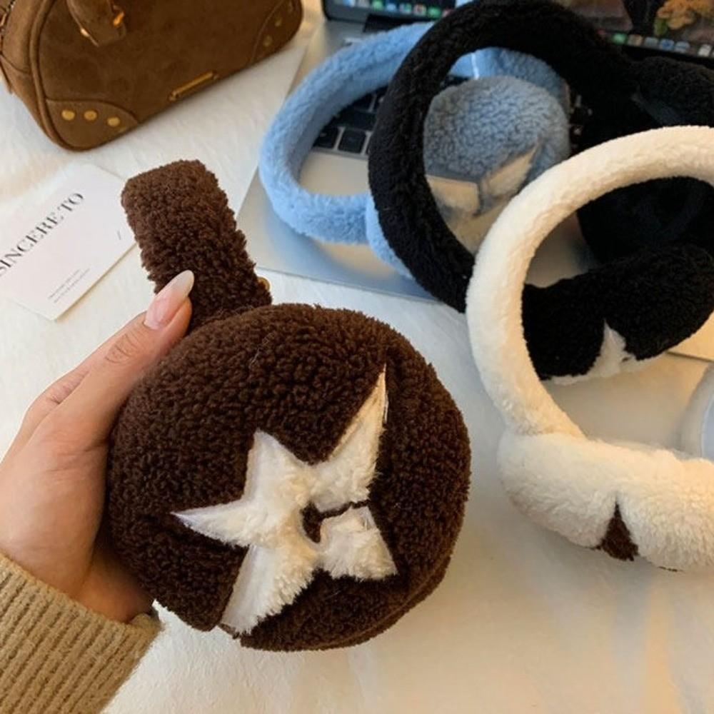 Faux Fur Plush Earmuffs Soft Ear Warmer Fashion Winter Earmuffs for Women Men