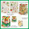 Christmas Special Series Vintage Festival Scene Landscape PET Sticker Creative DIY Journal Material Collage Stationery
