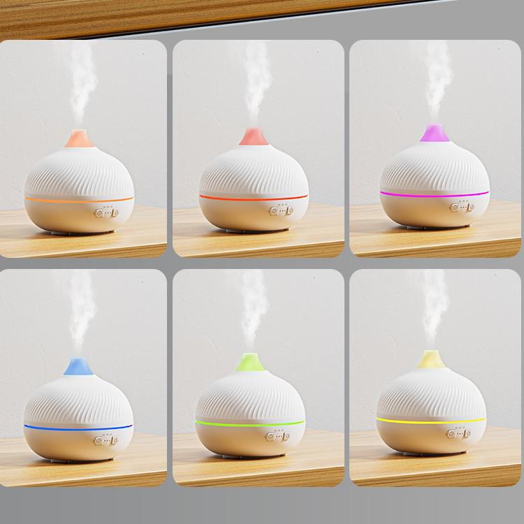 2025 Ultrasonic Onion Head Aroma Diffuser: 180ml Silent Home Humidifier