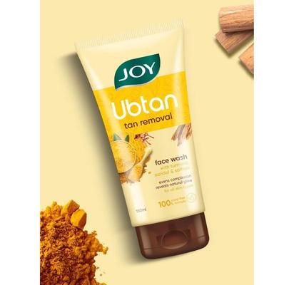 Detergente Viso Ubtan per Rimuovere l'Abbronzatura e Ottenere una Pelle Luminosa e Radiosa - 150ml