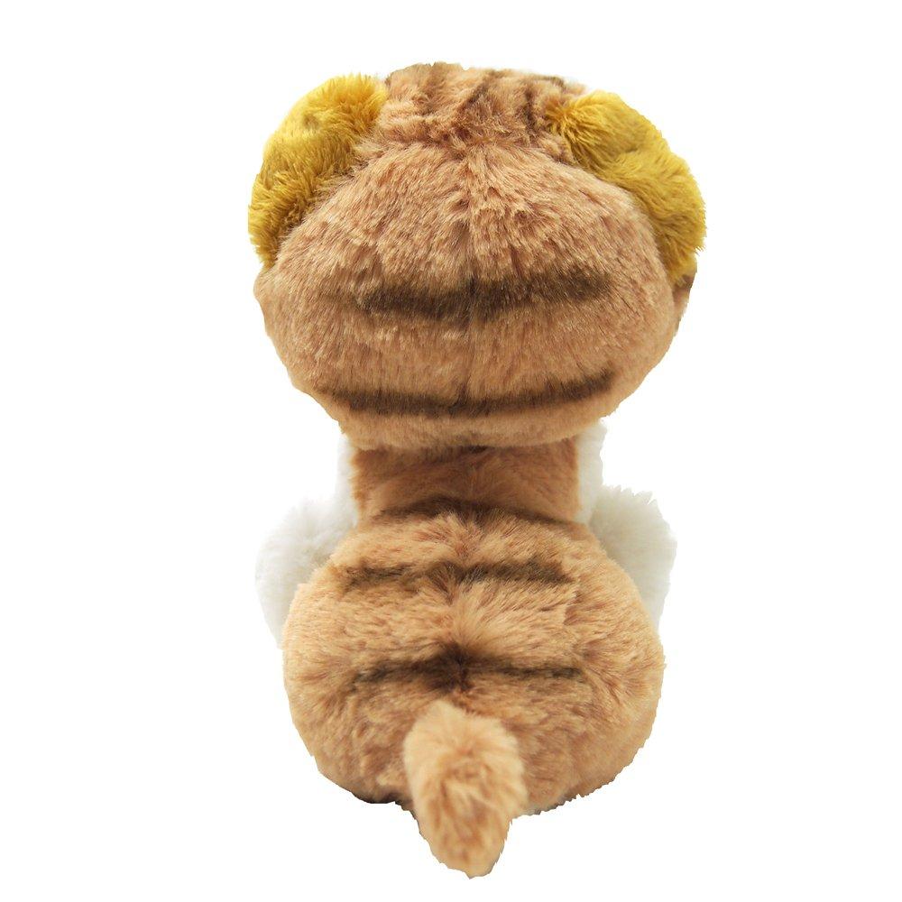 Sunlemon Kitten Scottish Fold Brown x 8 x cm Stuffed Animal Cat 16.7 18.4 P-4222