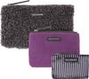 Moleskine Textile Backpack with Storage for Free Size Women's 4-Piece 13-Inch PC, ET22FLBK3A1, Gray,