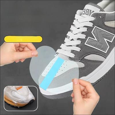 30Pcs/set Toe Head Anti-dirty Sticker Outdoor Toe Head Anti-moisture and Anti-dirty  Rainy Days Non-wet Shoes Transparent Invisible Waterproof Film