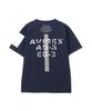 AVIREX REMODEL DESIGN CREW NECK T-SHIRT(WEB&DEPOT Exclusive) M 120 Navy 783-3934025