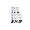 I4 I7 I3 iX iX3 iX4 iX7 New Old Logo Car Stickers for BMW New Energy I4 I7 I3 iX Tail Badge Black Rear Boot Label Trunk Logo RR8