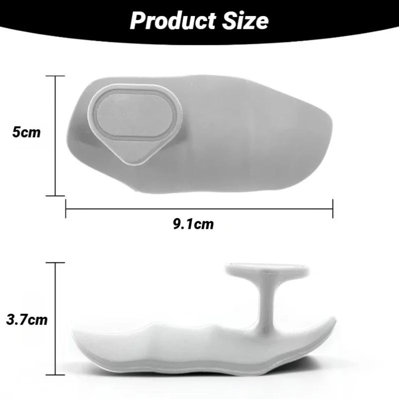 2Pcs Anti-Slip Silicone Palm Protectors for Fitness Pull-Up Bars Grip Protection Gloves for Weightlifting and Training Anti-Slip