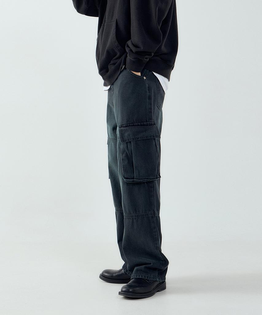 Potipo Street Cargo Denim Pants