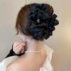 Oversized Mesh Hair Accessory Double Sided Bubble Clip 1Pcs Rhinestone Hairpin for Dating Anniversary Stylish Hairdos