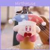 Adorabile Portachiavi Peluche Kirby Carino Ciondolo Rosa per Borsa Per Ragazze Con Morcida Imbottitura in Cotone PP