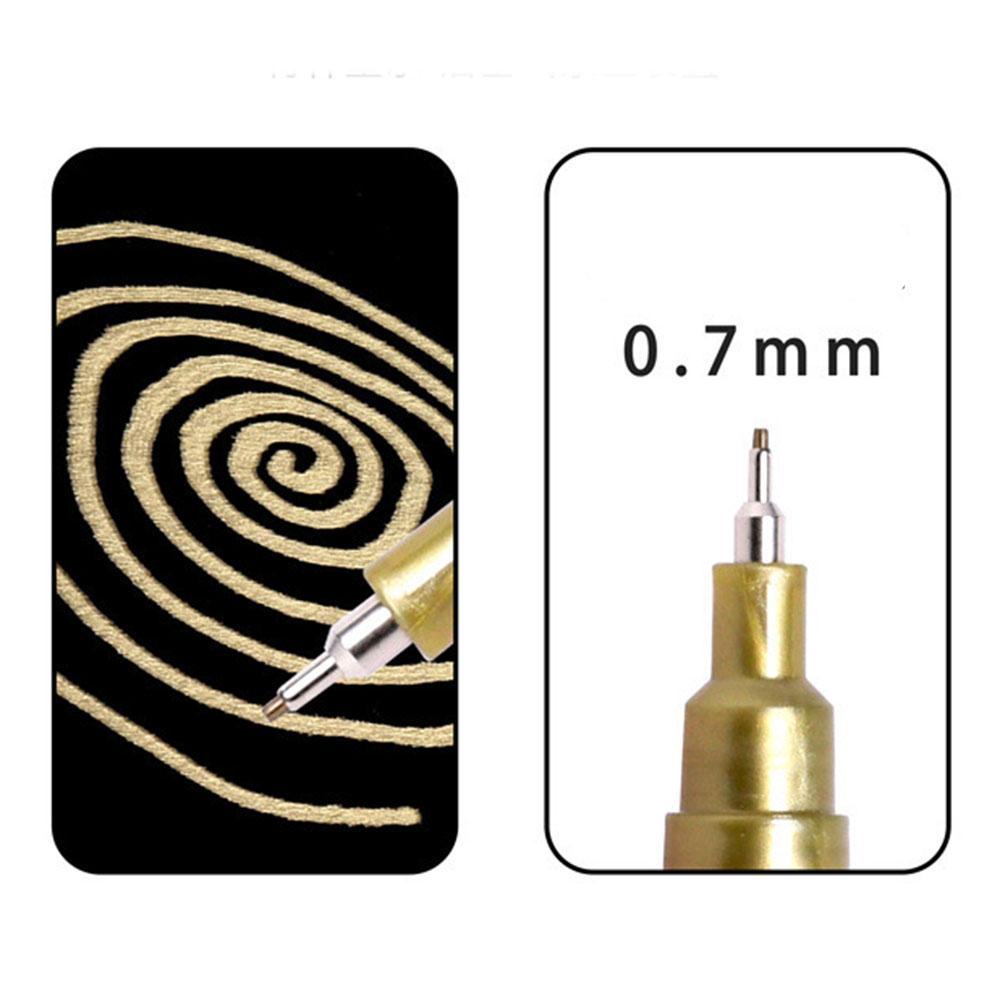 Fine Needle Tip Oil Paint Marker Pen for Motorcycle Tyre Metal Surface