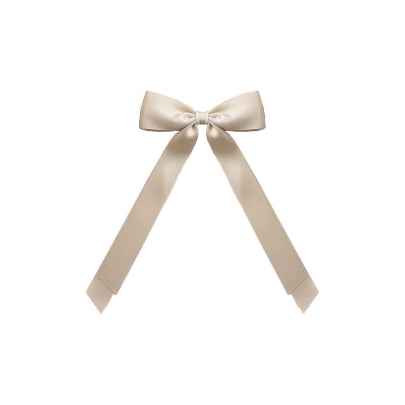 Mingyue Ballet Style Satin Ribbon Bow Hair Clip